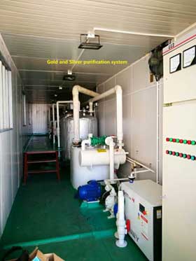 Container Type Purification Smelting System
