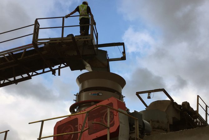 Quartz Processing Plant in Mauritius